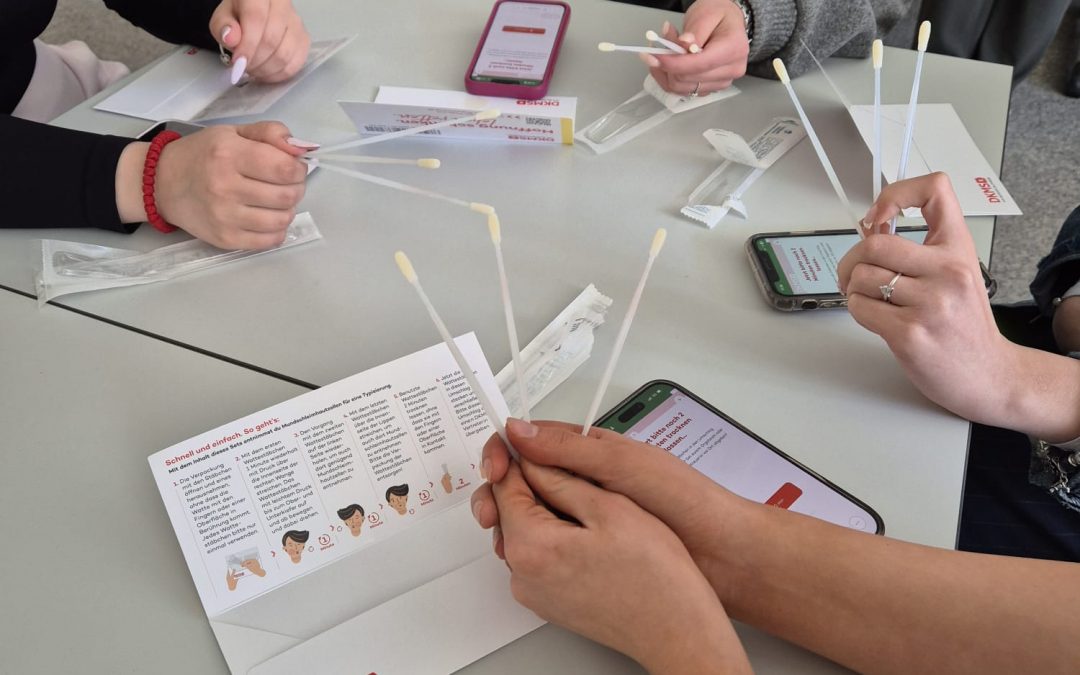 Wir sind viele – DKMS Typisierungsaktion an der BSR